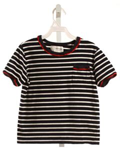 ADVENTUREWEAR 360  NAVY  STRIPED  KNIT SS SHIRT
