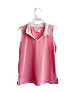 LITTLE MISS TENNIS  PINK    SLEEVELESS SHIRT