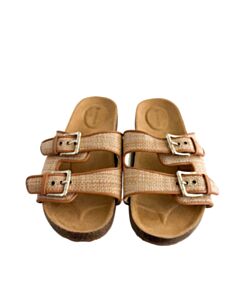 CREWCUTS BROWN SANDALS *NO SIZE TAG BUT RUNS LIKE A SIZE 12.5 *EUC SIZE TODDLER 12.5