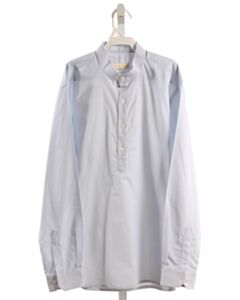 LA OCA LOCA LT BLUE STRIPED DRESS SHIRT