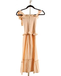 GIU GIU  IVORY   SMOCKED DRESS