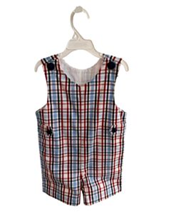 STITCHY FISH MULTI-COLOR PLAID JON JON