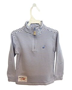 THE BEAUFORT BONNET COMPANY  BLUE  STRIPED  PULLOVER