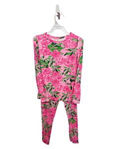 LILLY PULITZER HOT PINK FLORAL LOUNGEWEAR