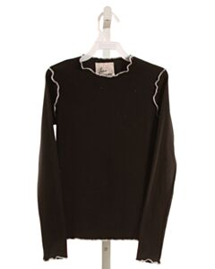 LOVE DAISY BLACK KNIT LS SHIRT