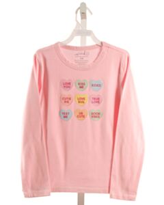 SWEET WINK PINK PRINT KNIT LS SHIRT