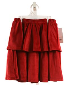 NORDSTROM CRIMSON VELOUR SKIRT