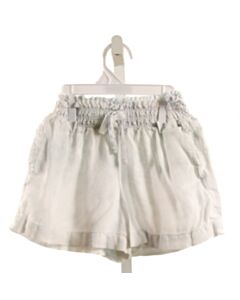 BELLA DAHL  LT BLUE LINEN   SHORTS