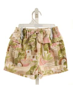 MAYORAL GREEN LINEN SHORTS