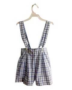 FUNTASIA TOO LT BLUE PLAID SHORTS