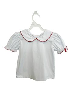 THE BEAUFORT BONNET COMPANY  WHITE    DRESS SHIRT WITH RIC RAC