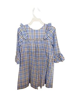 THE OAKS APPAREL BLUE PLAID DRESS