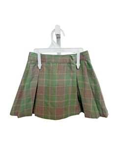 THE BEAUFORT BONNET COMPANY  GREEN  PLAID  SKIRT