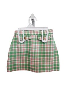THE BEAUFORT BONNET COMPANY  GREEN  PLAID  SKIRT