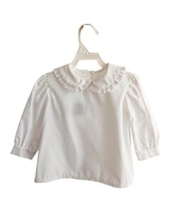 ANVY KIDS  WHITE    DRESS SHIRT WITH RUFFLE