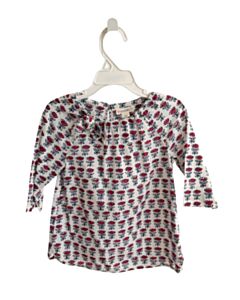 CREWCUTS HOT PINK FLORAL SHIRT-LS