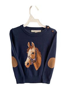 HOPE & HENRY NAVY SWEATER