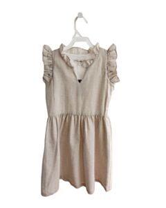 BROWN BOWEN CO. BROWN GINGHAM PARTY DRESS