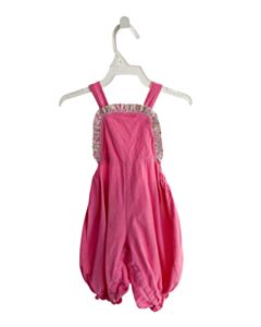 CLAIRE AND CHARLIE  PINK CORDUROY   ROMPER