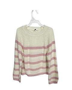 HAPPILY GREY  PINK  STRIPED  SWEATER