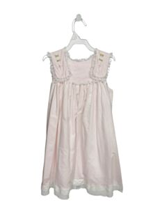 CECIL & LOU  PINK    DRESS WITH LACE TRIM