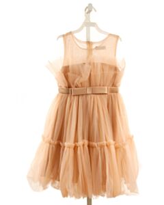 TRISH SCHULLY GOLD TULLE PARTY DRESS