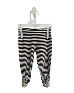 MATILDA JANE BLACK STRIPED LEGGINGS