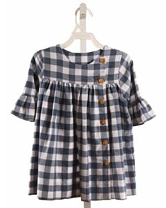 SHRIMP & GRITS BLUE PLAID DRESS
