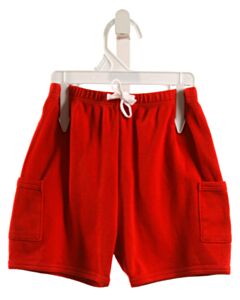 BELLA BLISS  RED  SHORTS