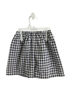 CECIL & LOU BLUE GINGHAM SHORTS