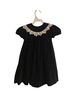 BAILEY BOYS  NAVY CORDUROY   PARTY DRESS WITH LACE TRIM