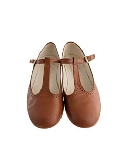 LA COQUETA BROWN MARY JANES *SIZE EU 28 *THIS ITEM IS GENTLY USED WITH MINOR SIGNS OF WEAR (SCUFFING ON TOES) *VGU SIZE TODDLER 11