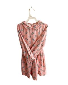 RACHEL RILEY PINK FLANNEL DRESS WITH RIC RAC