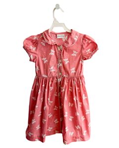 RACHEL RILEY PINK POLKA DOT DRESS WITH RIC RAC
