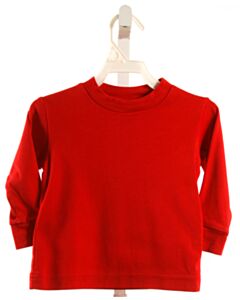 FLORENCE EISEMAN  RED  KNIT LS SHIRT