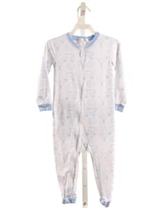 CECIL & LOU  LT BLUE  PRINT  LOUNGEWEAR