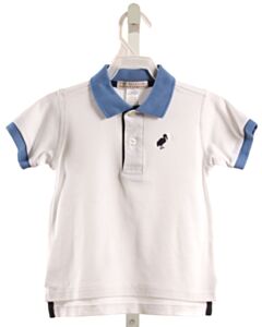 THE BEAUFORT BONNET COMPANY  WHITE  KNIT SS SHIRT