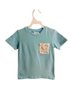 STITCHY FISH BLUE KNIT SS SHIRT