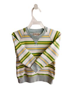 THE BEAUFORT BONNET COMPANY  GREEN  STRIPED  PULLOVER