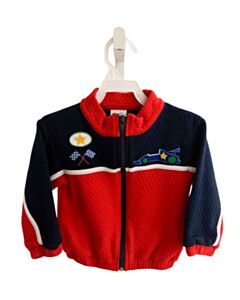 FLORENCE EISEMAN BLUE STRIPED OUTERWEAR