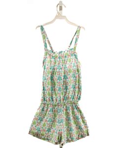 BELLA BLISS  GREEN  FLORAL  ROMPER