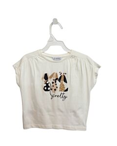 MAYORAL CREAM KNIT SS SHIRT