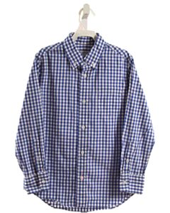 CREWCUTS  BLUE  GINGHAM  DRESS SHIRT