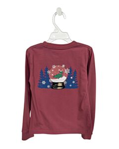 PROPERLY TIED RED PRINTED DESIGN T-SHIRT