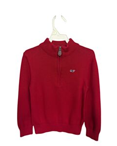 VINEYARD VINES RED PULLOVER