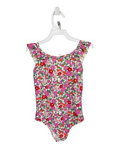 MINI BODEN PINK FLORAL 1-PIECE SWIMSUIT