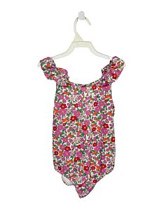MINI BODEN PINK FLORAL 1-PIECE SWIMSUIT