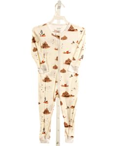 MILKBARN  CREAM KNIT  PRINTED DESIGN LAYETTE