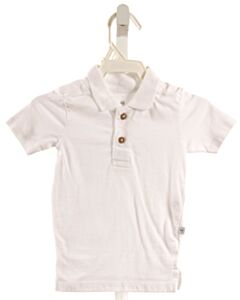 HONEST  WHITE    KNIT SS SHIRT