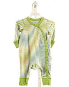 HANNA ANDERSSON  GREEN KNIT STRIPED  LAYETTE